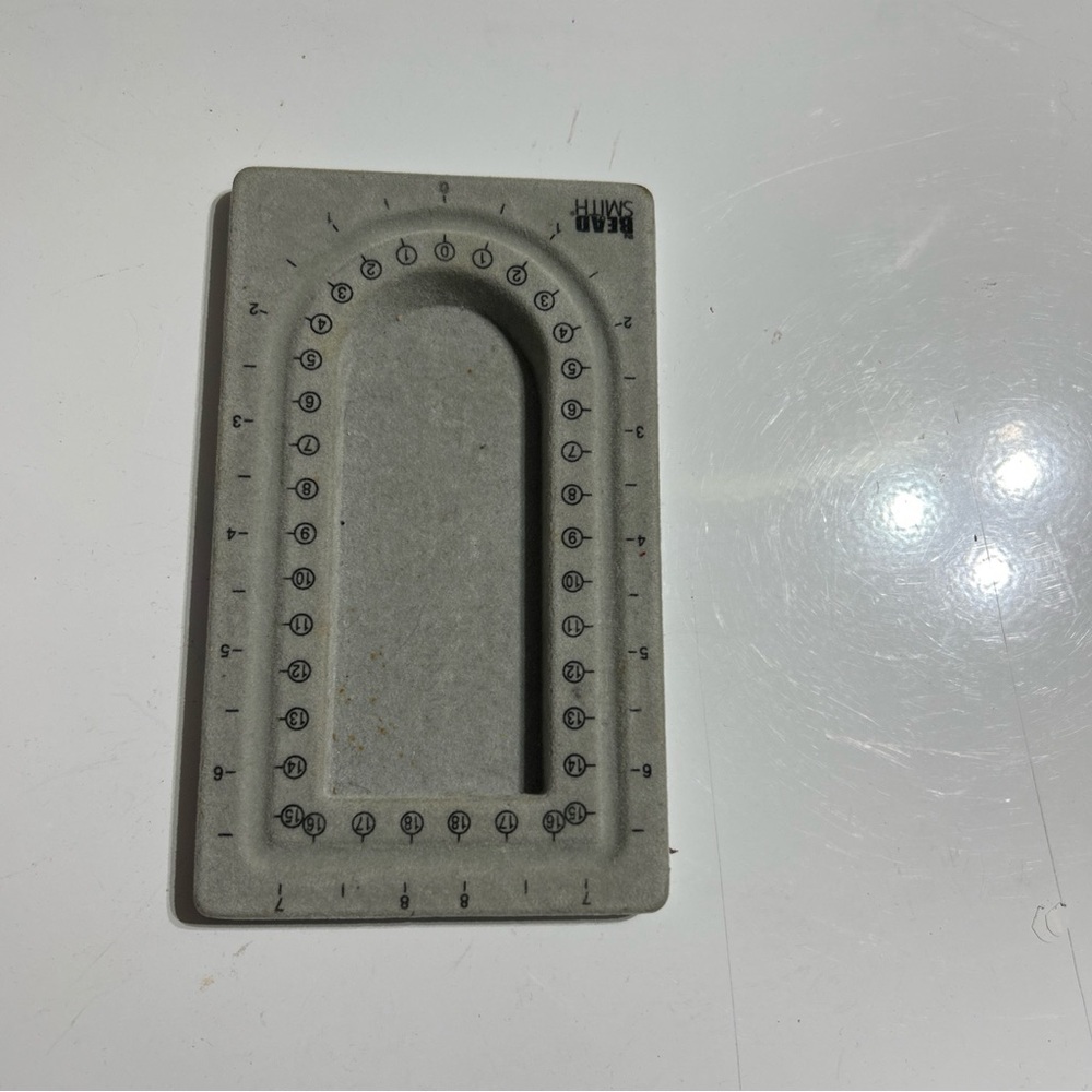 Gray Jewelry Beading Board